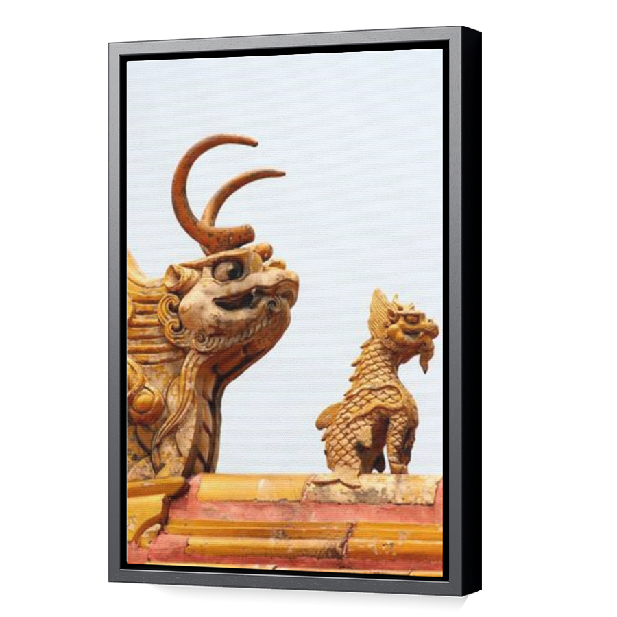 Thumbnail for Canvas - Black Floating Frame