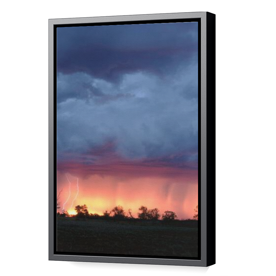 Thumbnail for Canvas - Black Floating Frame