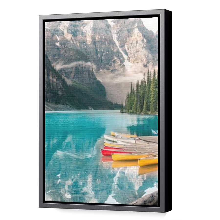 Thumbnail for Canvas - Black Floating Frame