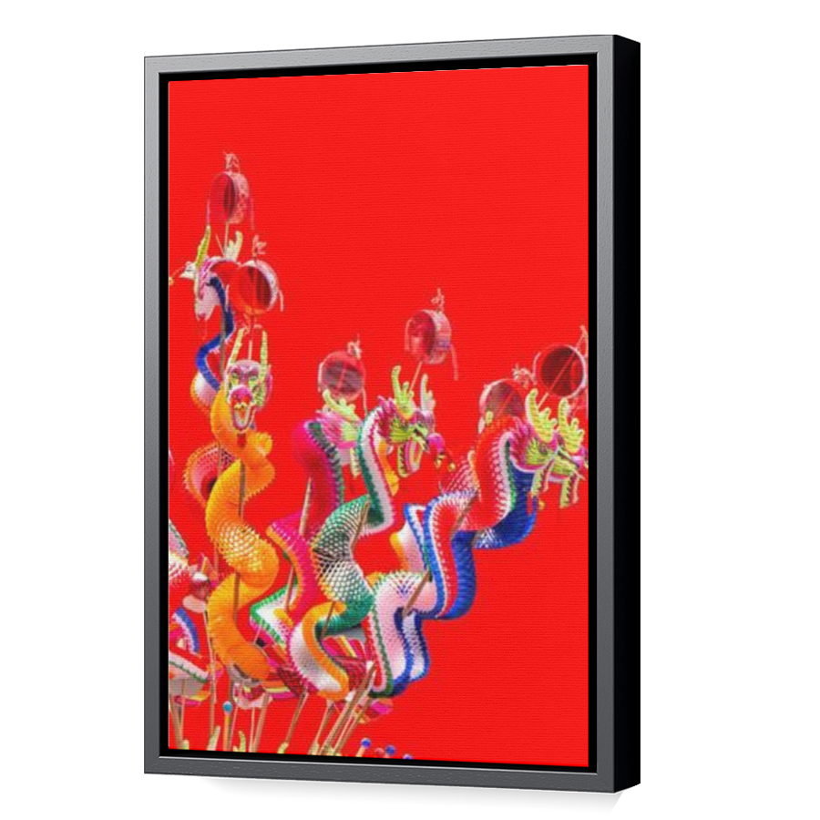 Thumbnail for Canvas - Black Floating Frame