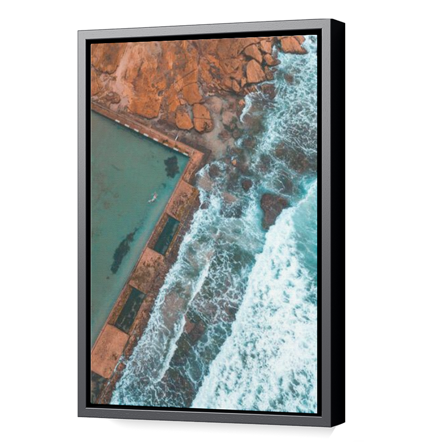 Thumbnail for Canvas - Black Floating Frame