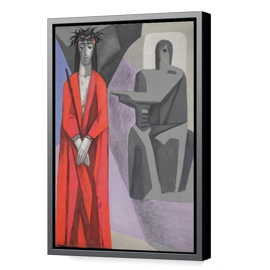 Thumbnail for Canvas - Black Floating Frame
