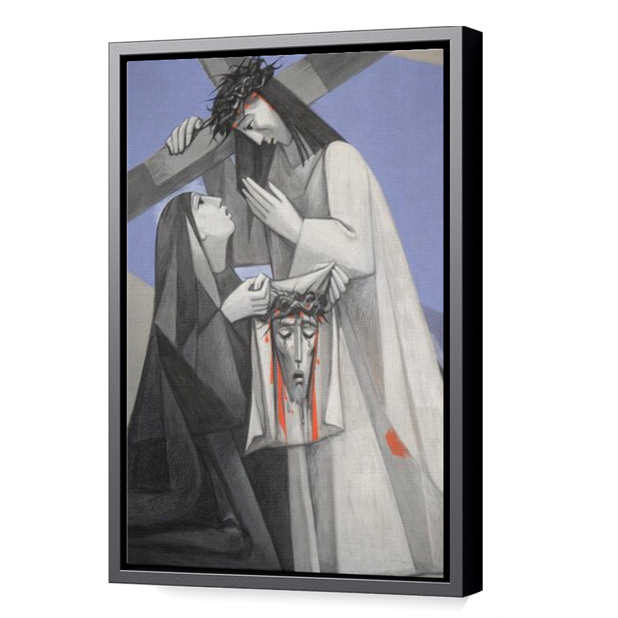 Thumbnail for Canvas - Black Floating Frame