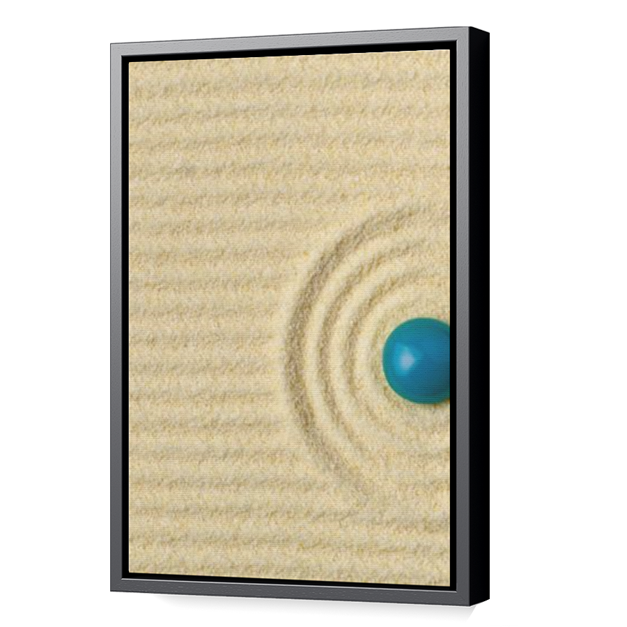 Thumbnail for Canvas - Black Floating Frame
