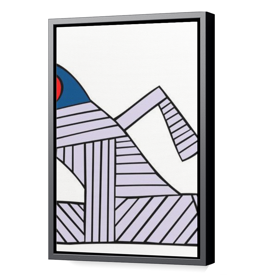 Thumbnail for Canvas - Black Floating Frame