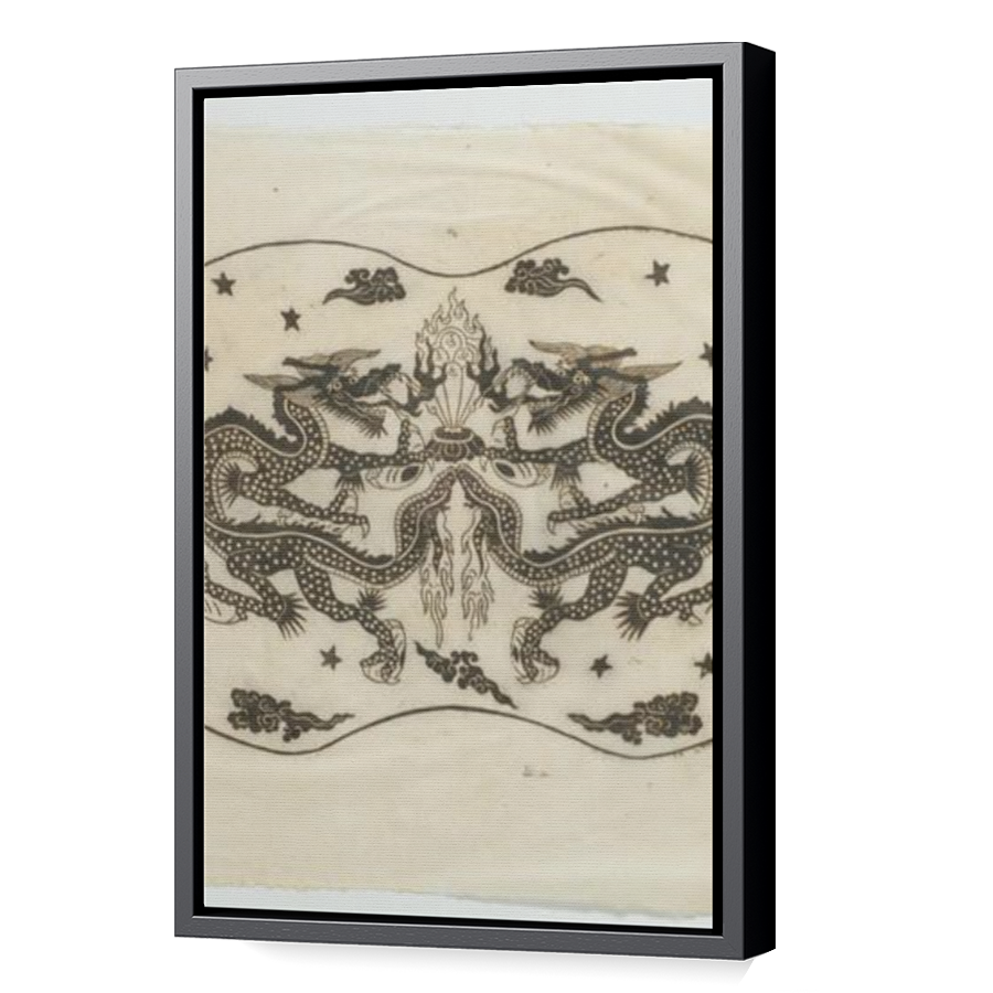 Thumbnail for Canvas - Black Floating Frame