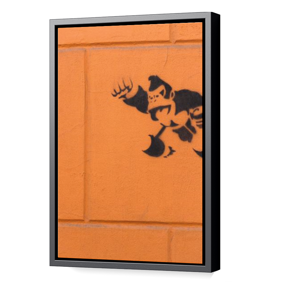 Thumbnail for Canvas - Black Floating Frame