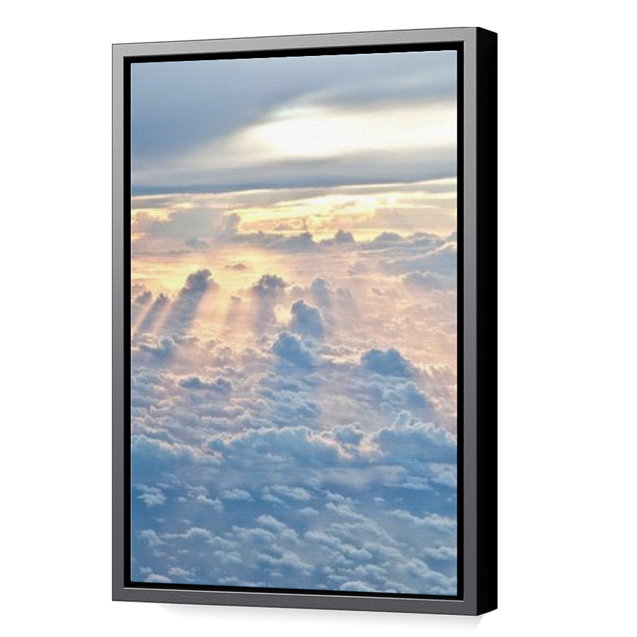Thumbnail for Canvas - Black Floating Frame