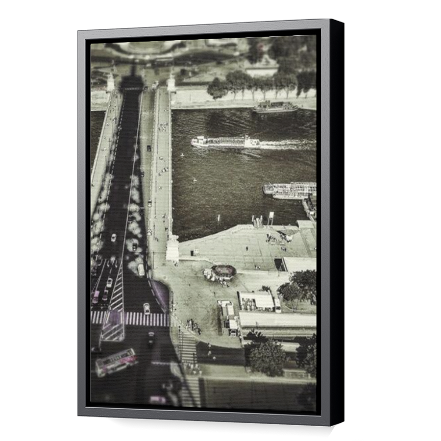 Thumbnail for Canvas - Black Floating Frame