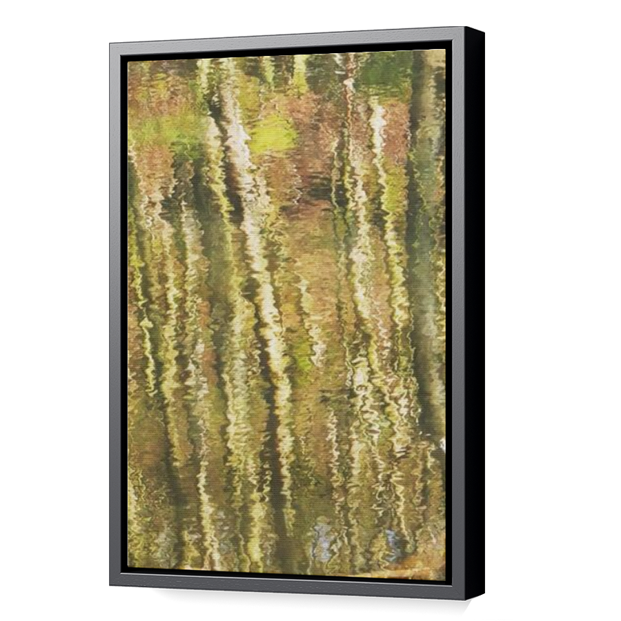 Thumbnail for Canvas - Black Floating Frame