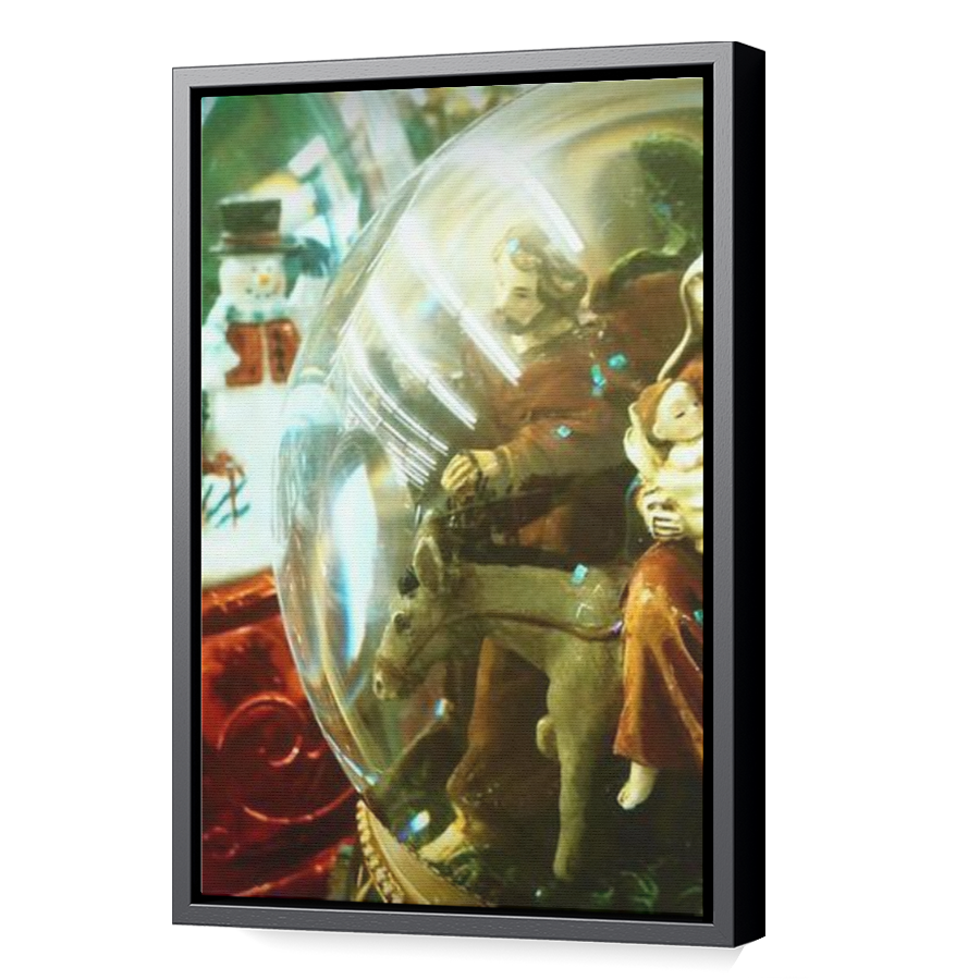 Thumbnail for Canvas - Black Floating Frame