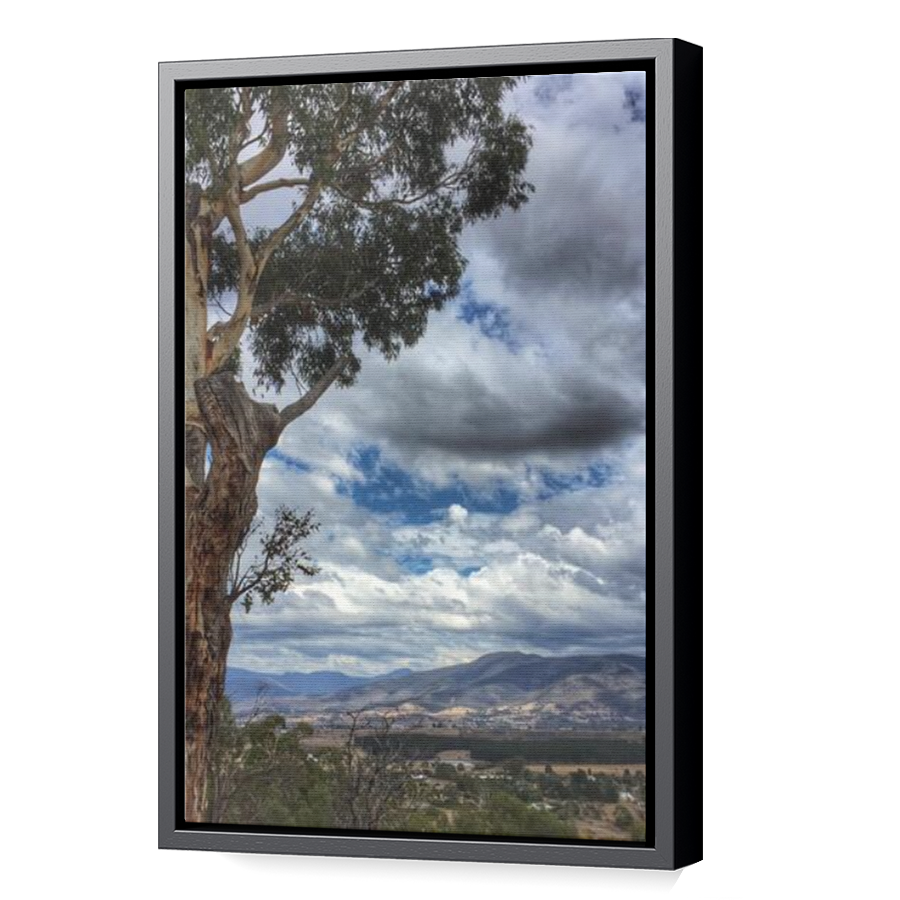 Thumbnail for Canvas - Black Floating Frame