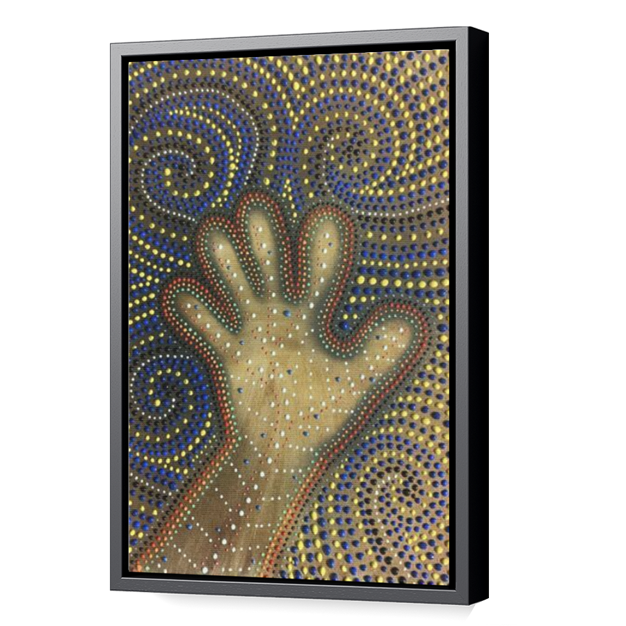 Thumbnail for Canvas - Black Floating Frame