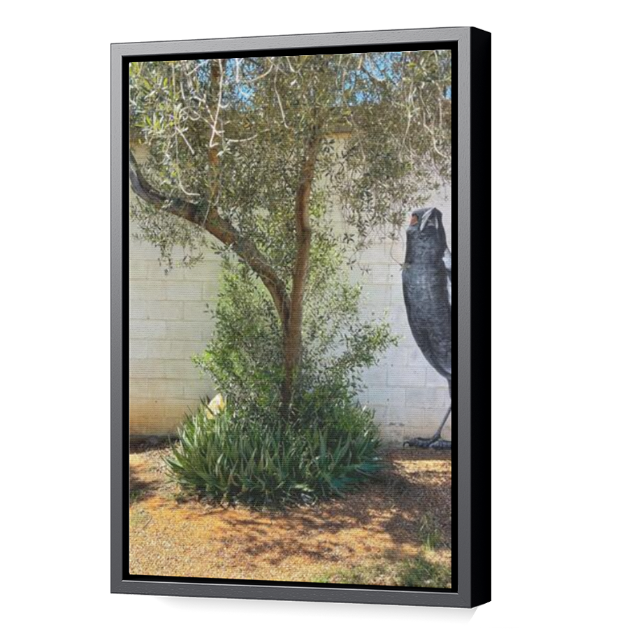 Thumbnail for Canvas - Black Floating Frame