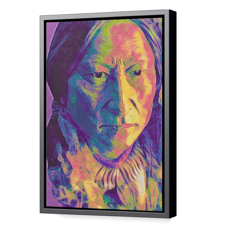 Thumbnail for Canvas - Black Floating Frame