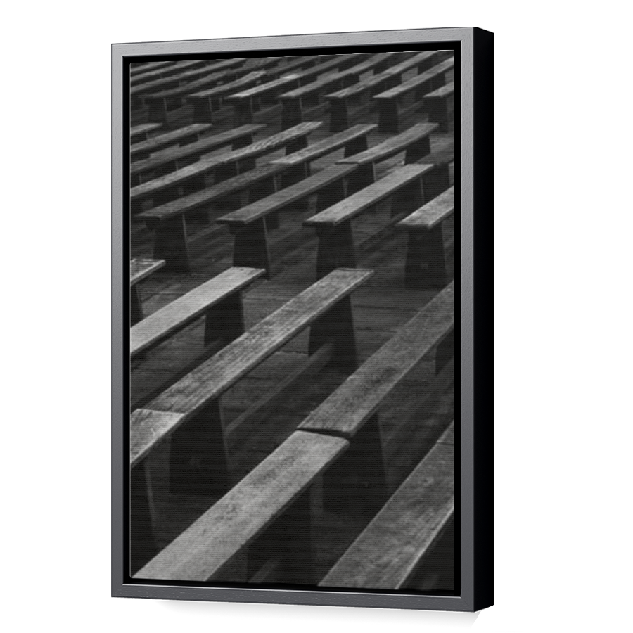 Thumbnail for Canvas - Black Floating Frame