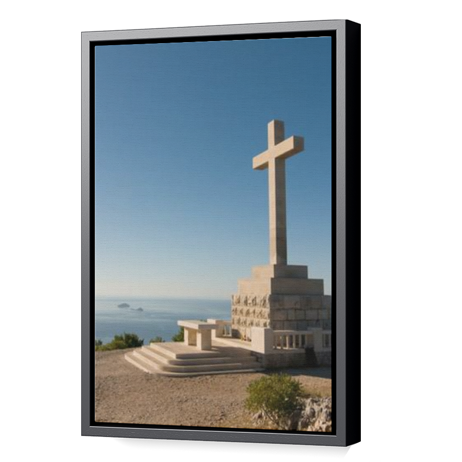 Thumbnail for Canvas - Black Floating Frame