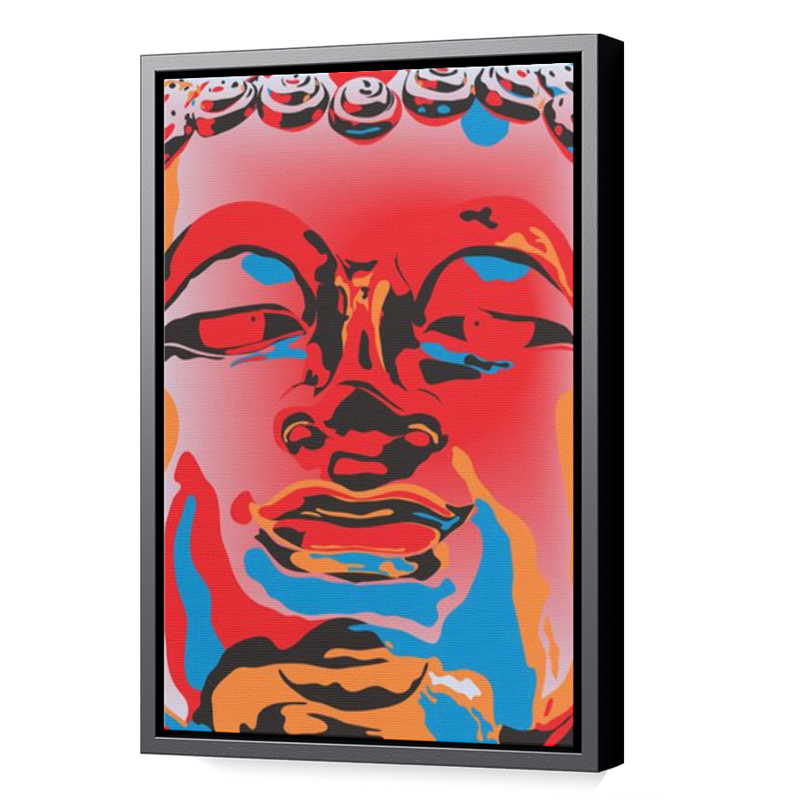 Thumbnail for Canvas - Black Floating Frame