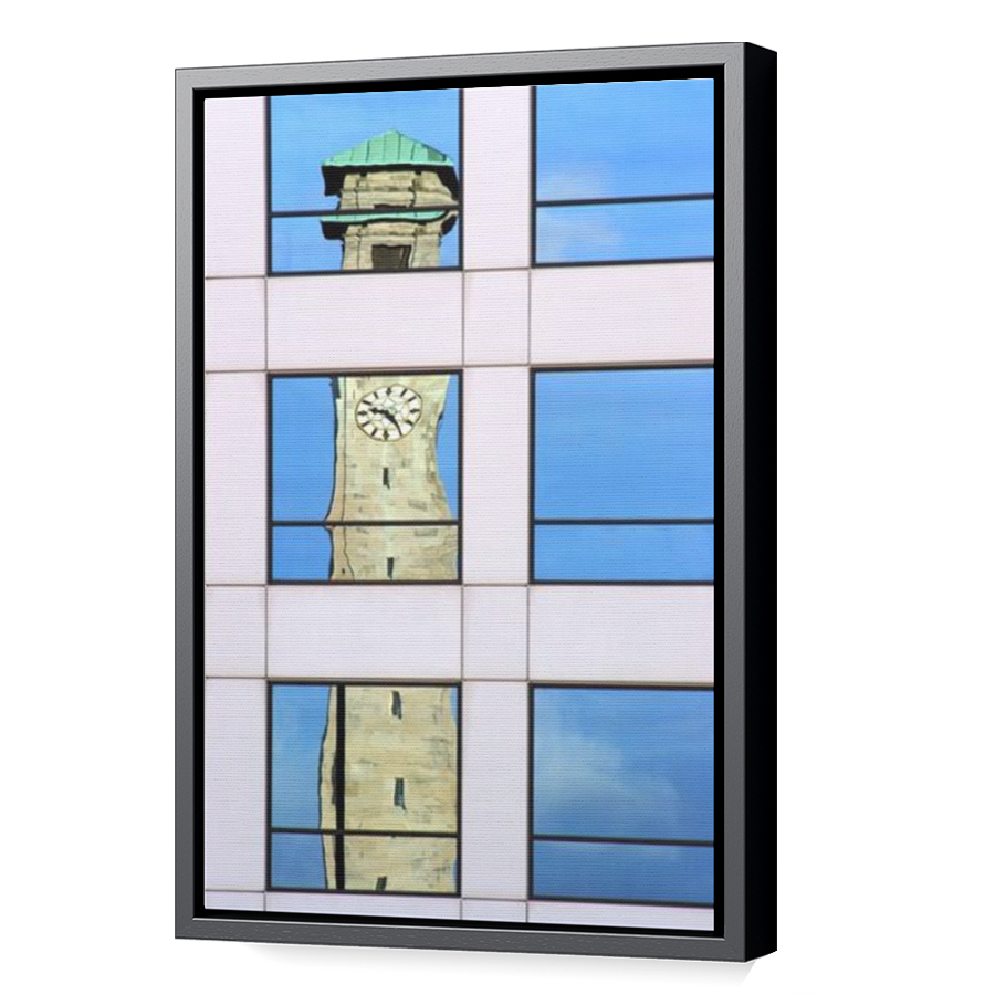Thumbnail for Canvas - Black Floating Frame