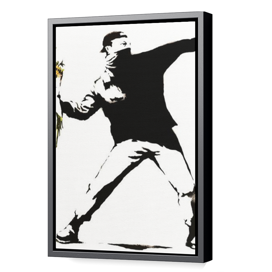 Thumbnail for Canvas - Black Floating Frame