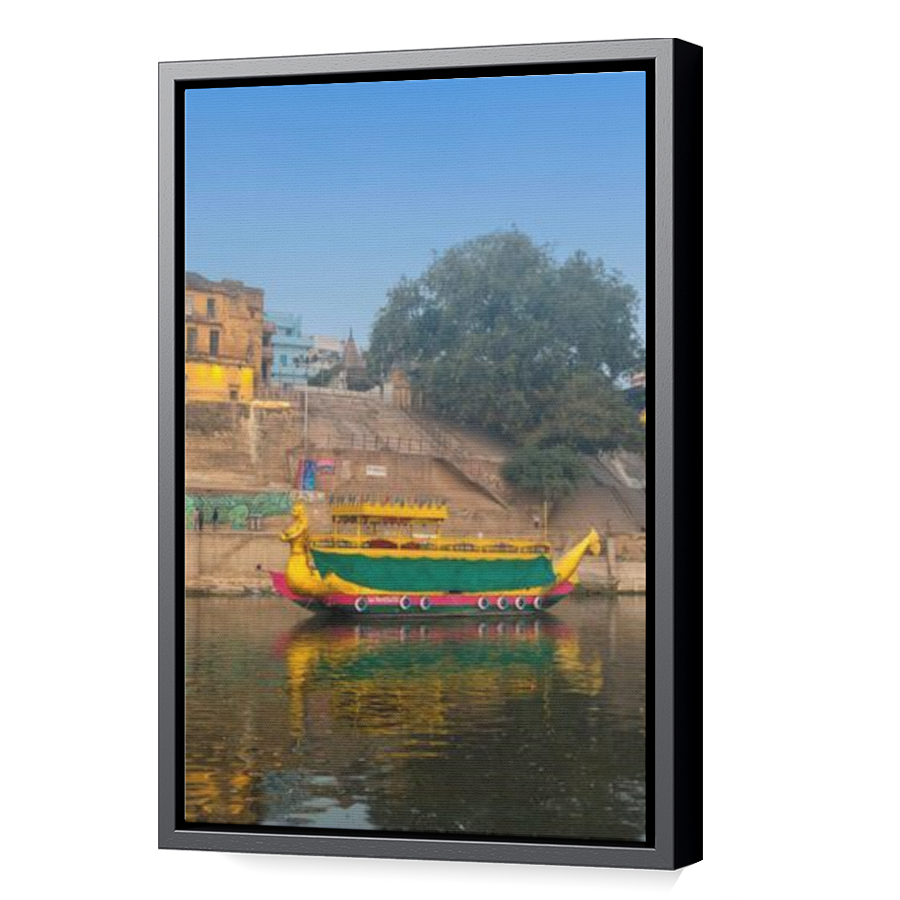 Thumbnail for Canvas - Black Floating Frame