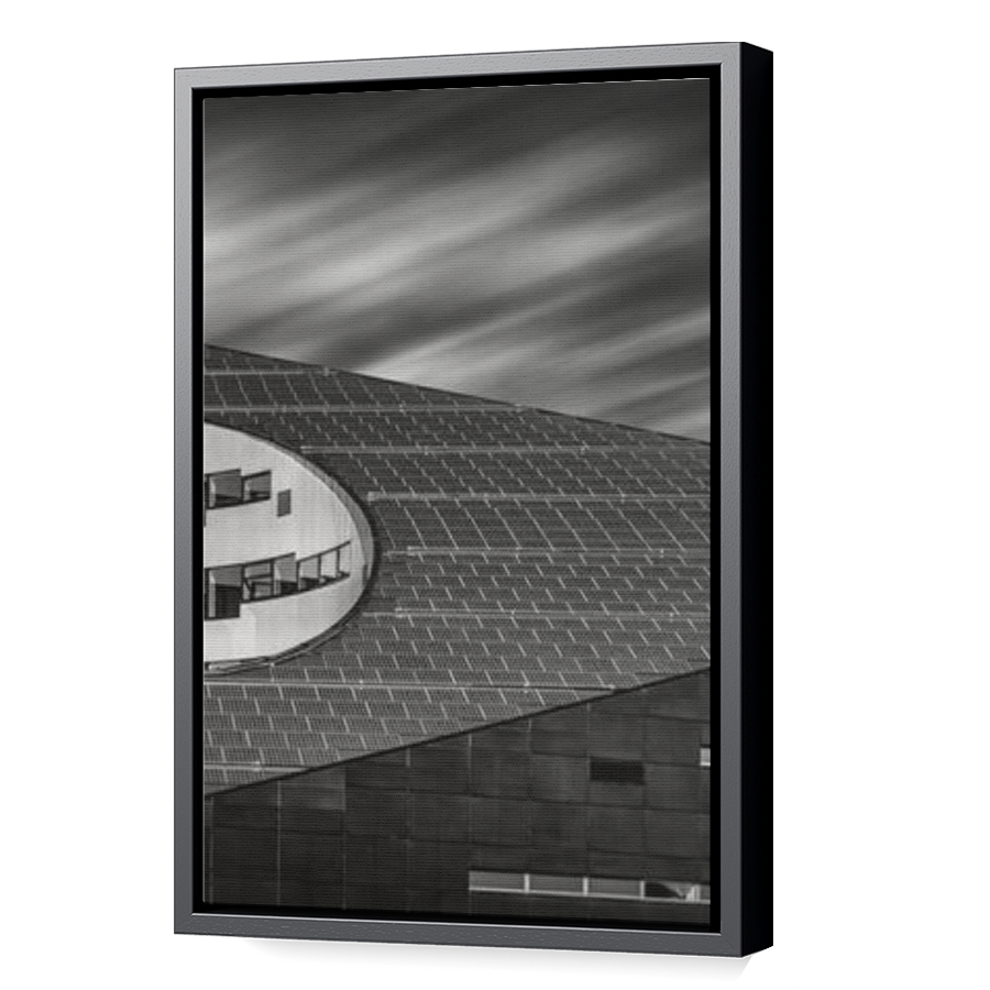 Thumbnail for Canvas - Black Floating Frame