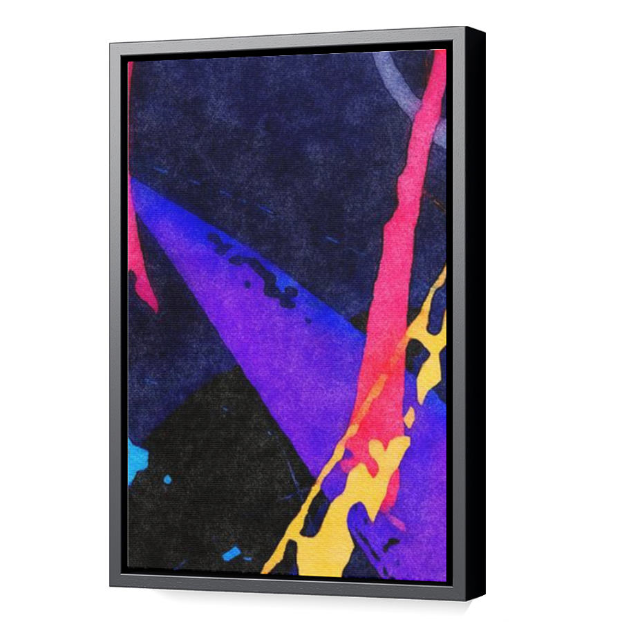 Thumbnail for Canvas - Black Floating Frame