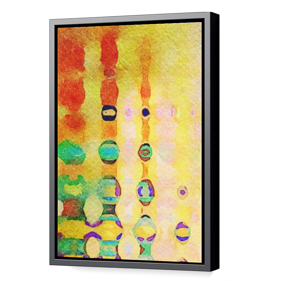 Thumbnail for Canvas - Black Floating Frame