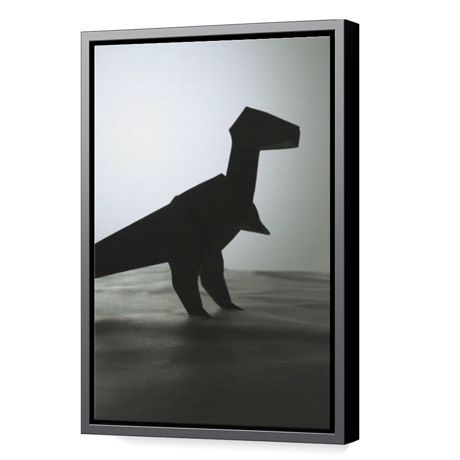 Thumbnail for Canvas - Black Floating Frame