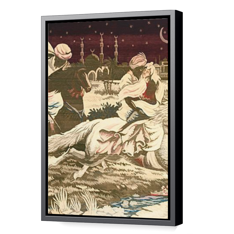 Thumbnail for Canvas - Black Floating Frame