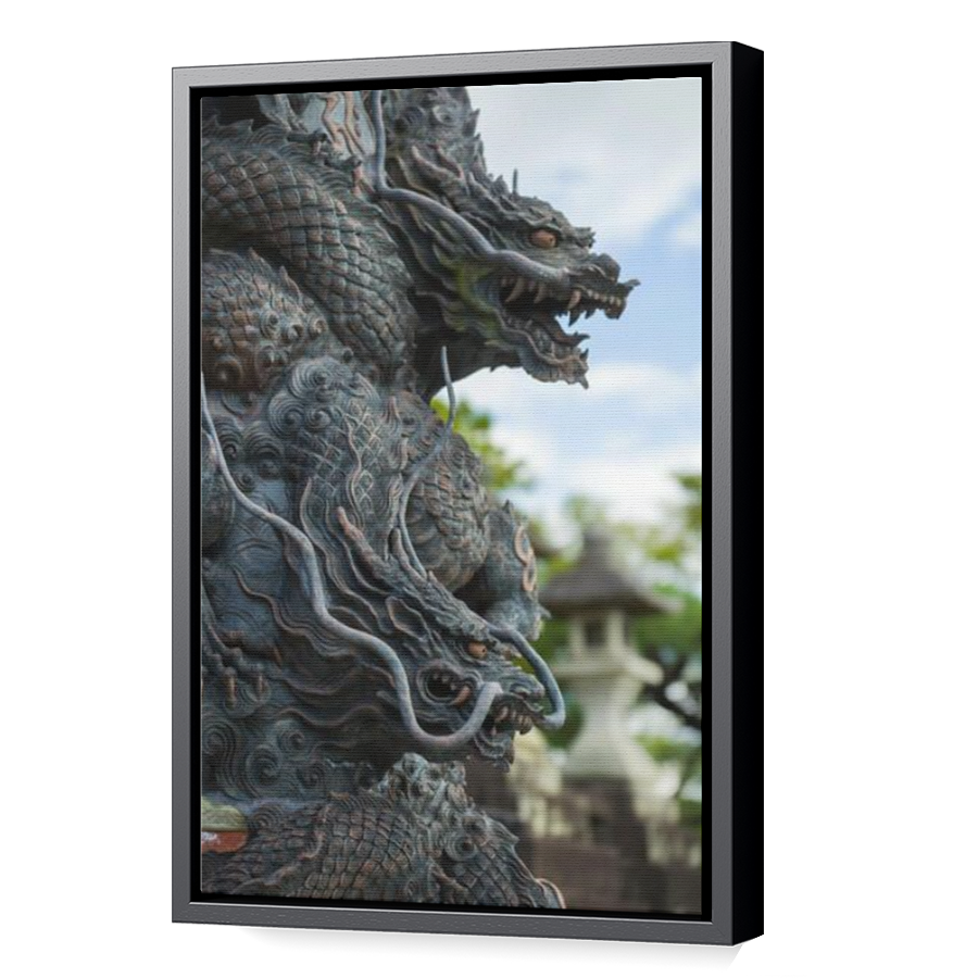 Thumbnail for Canvas - Black Floating Frame