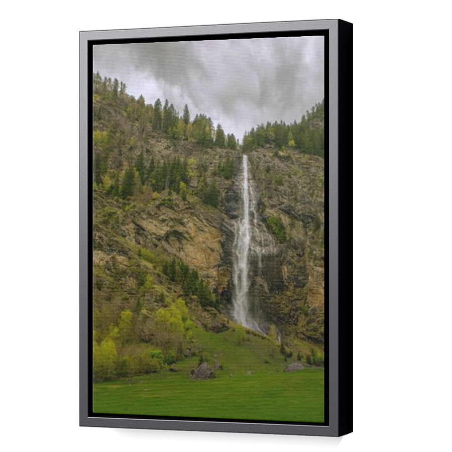 Thumbnail for Canvas - Black Floating Frame