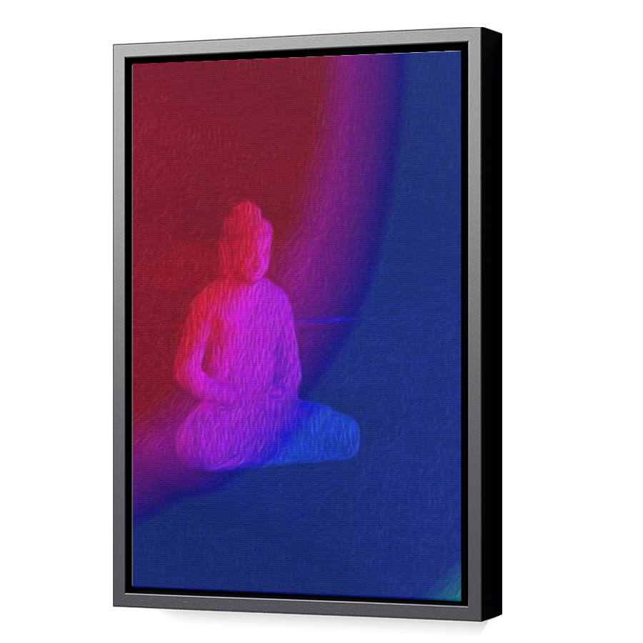 Thumbnail for Canvas - Black Floating Frame
