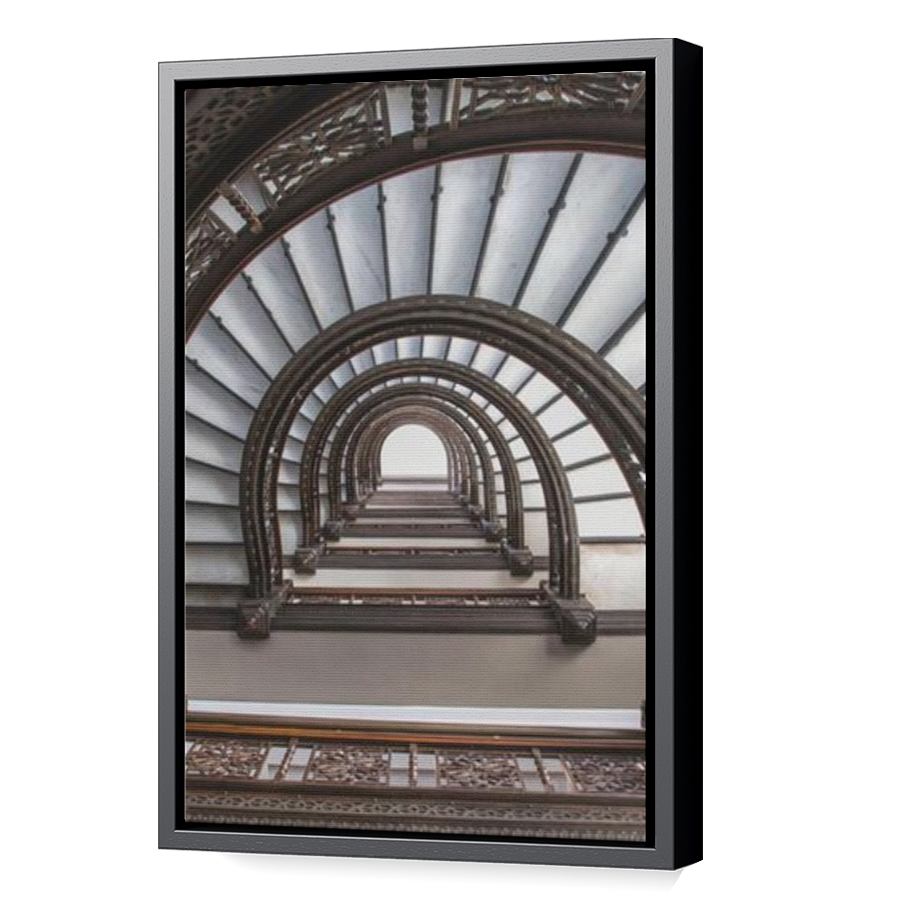 Thumbnail for Canvas - Black Floating Frame