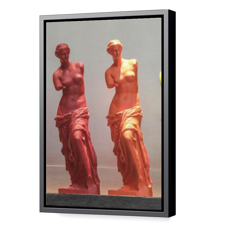 Thumbnail for Canvas - Black Floating Frame