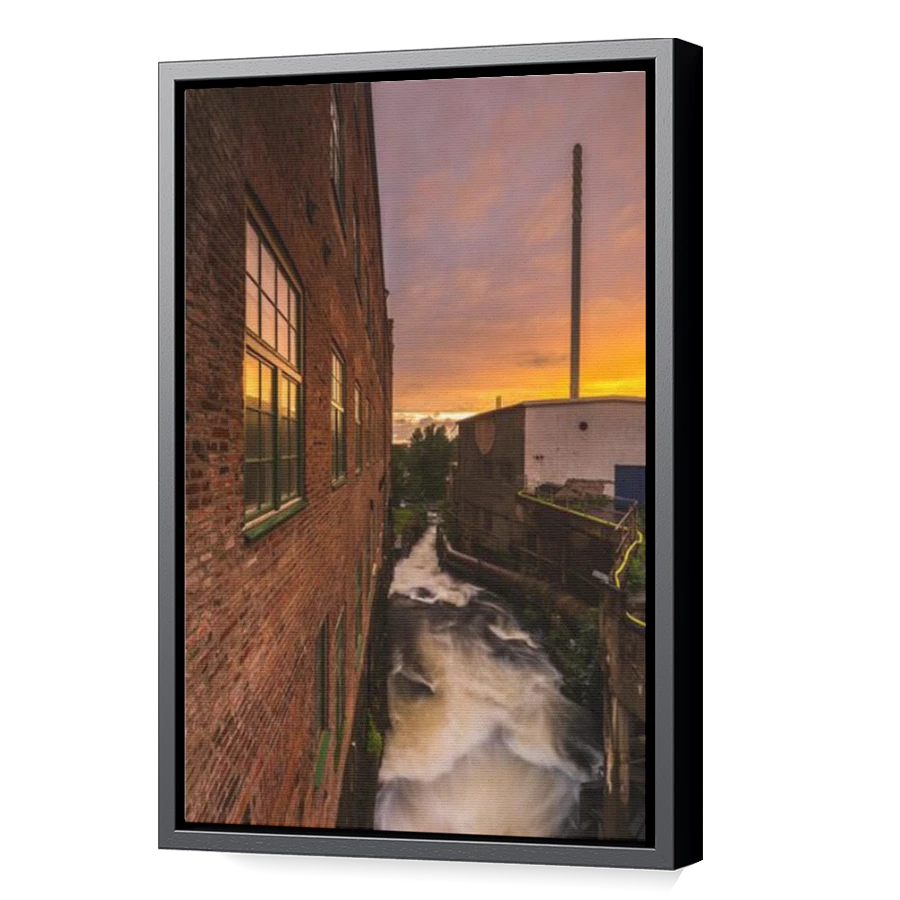 Thumbnail for Canvas - Black Floating Frame