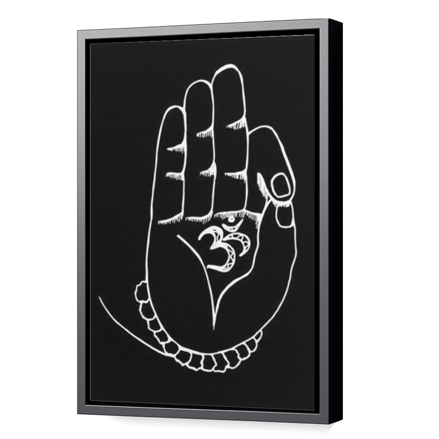 Thumbnail for Canvas - Black Floating Frame