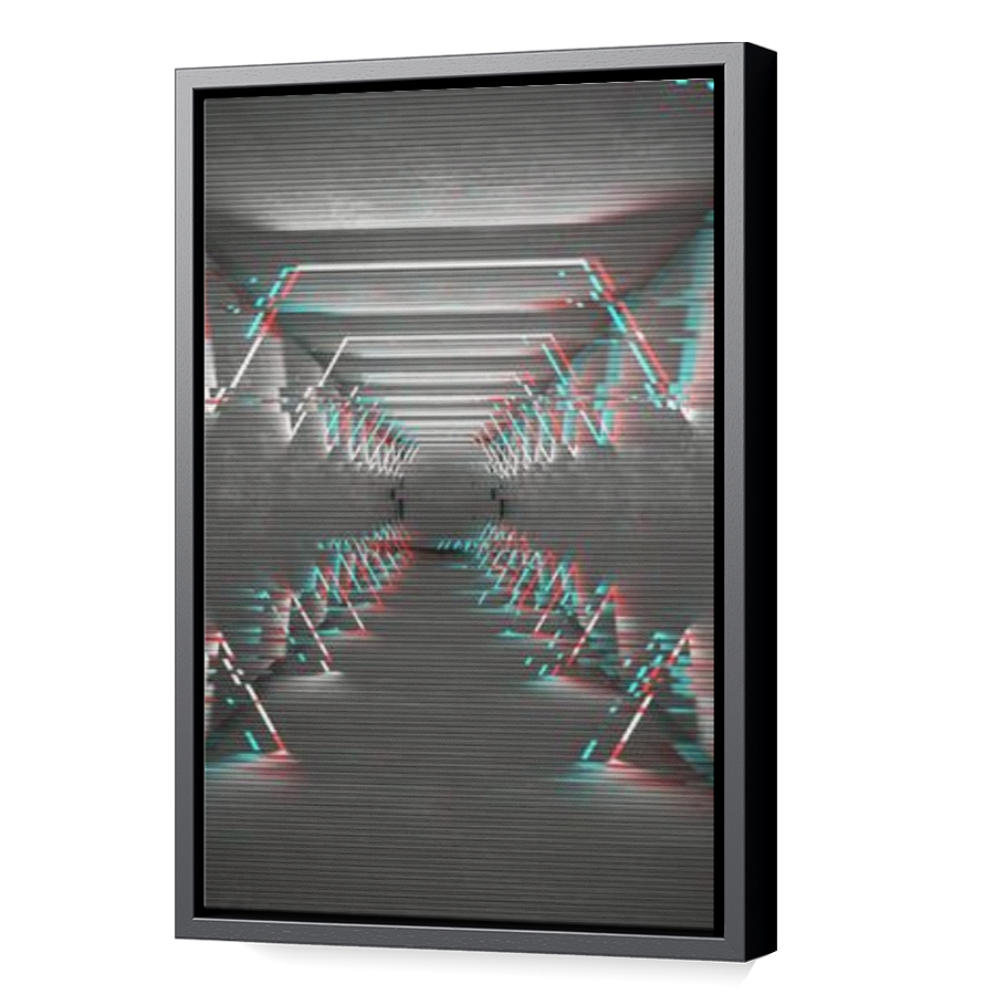Thumbnail for Canvas - Black Floating Frame
