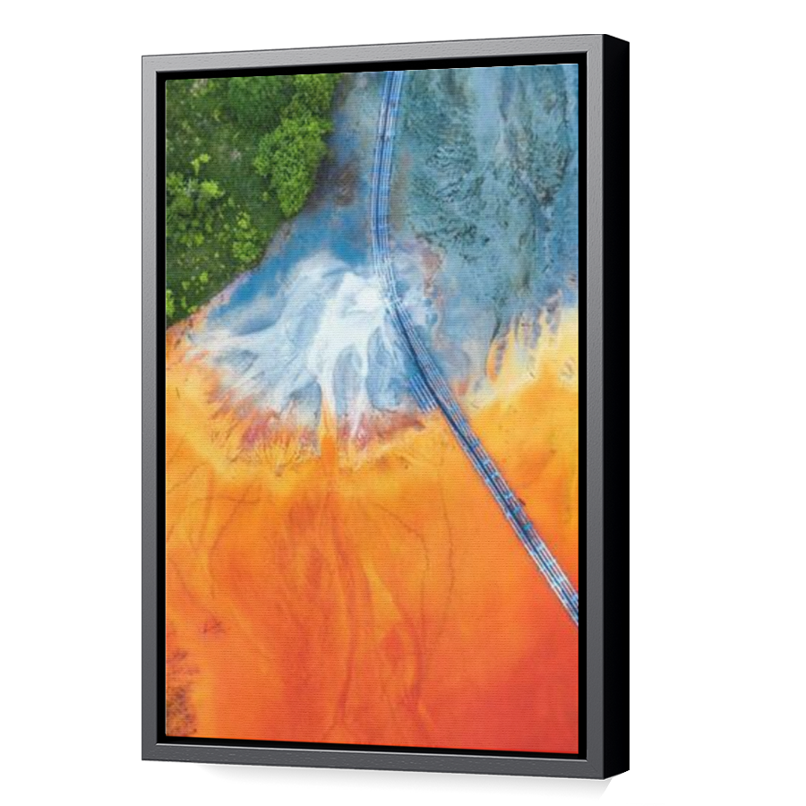 Thumbnail for Canvas - Black Floating Frame