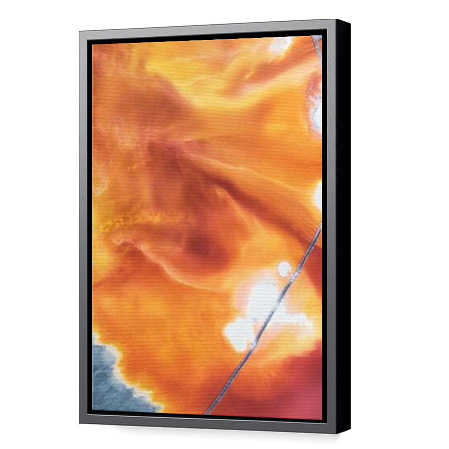 Thumbnail for Canvas - Black Floating Frame