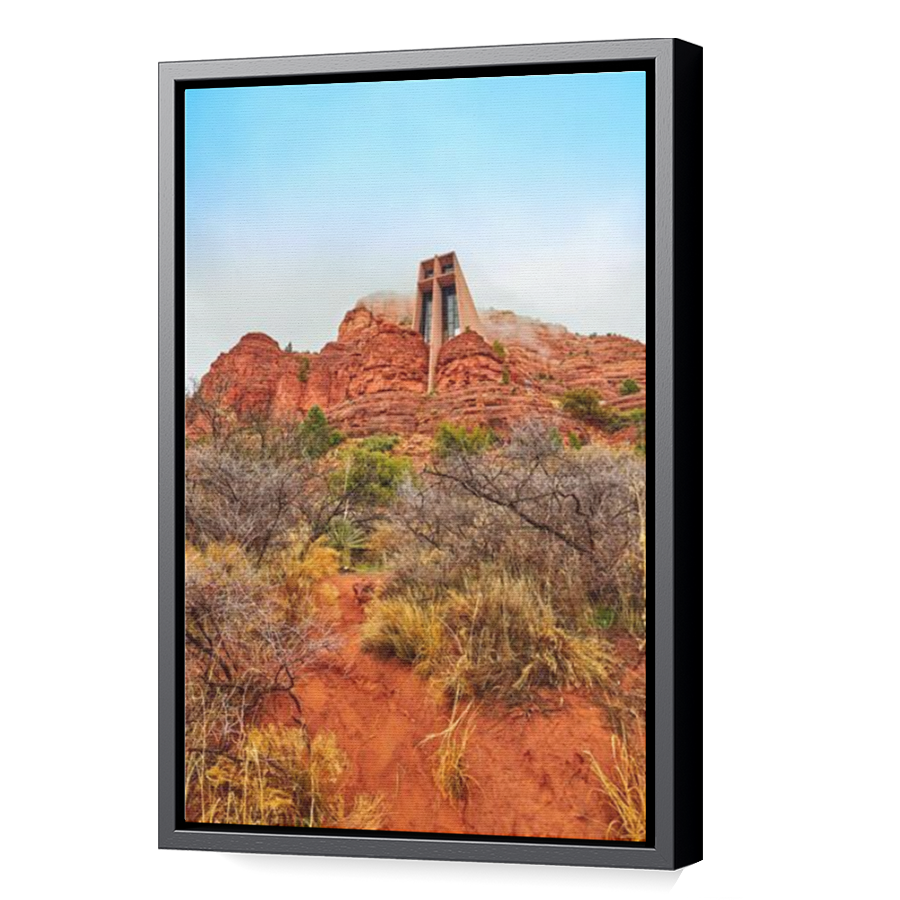 Thumbnail for Canvas - Black Floating Frame