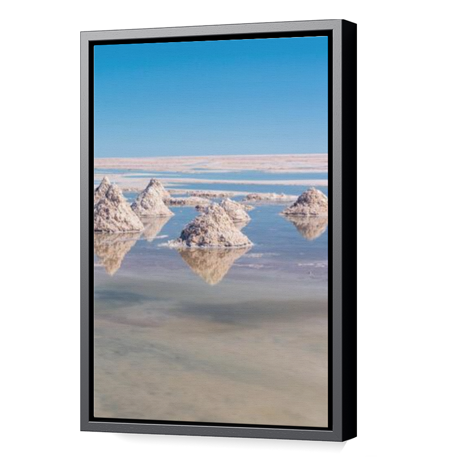 Thumbnail for Canvas - Black Floating Frame