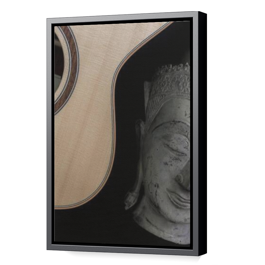 Thumbnail for Canvas - Black Floating Frame