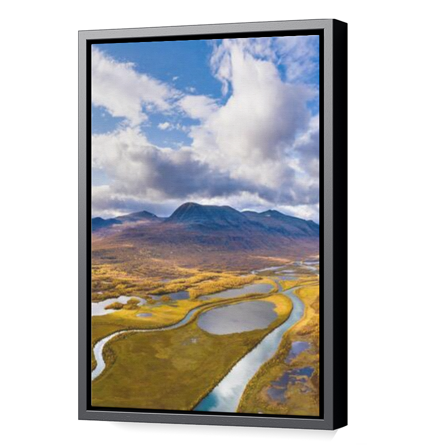 Thumbnail for Canvas - Black Floating Frame