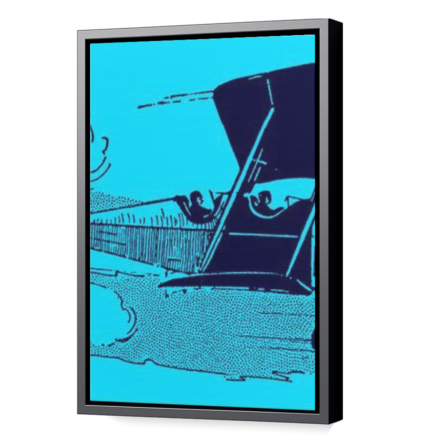 Thumbnail for Canvas - Black Floating Frame