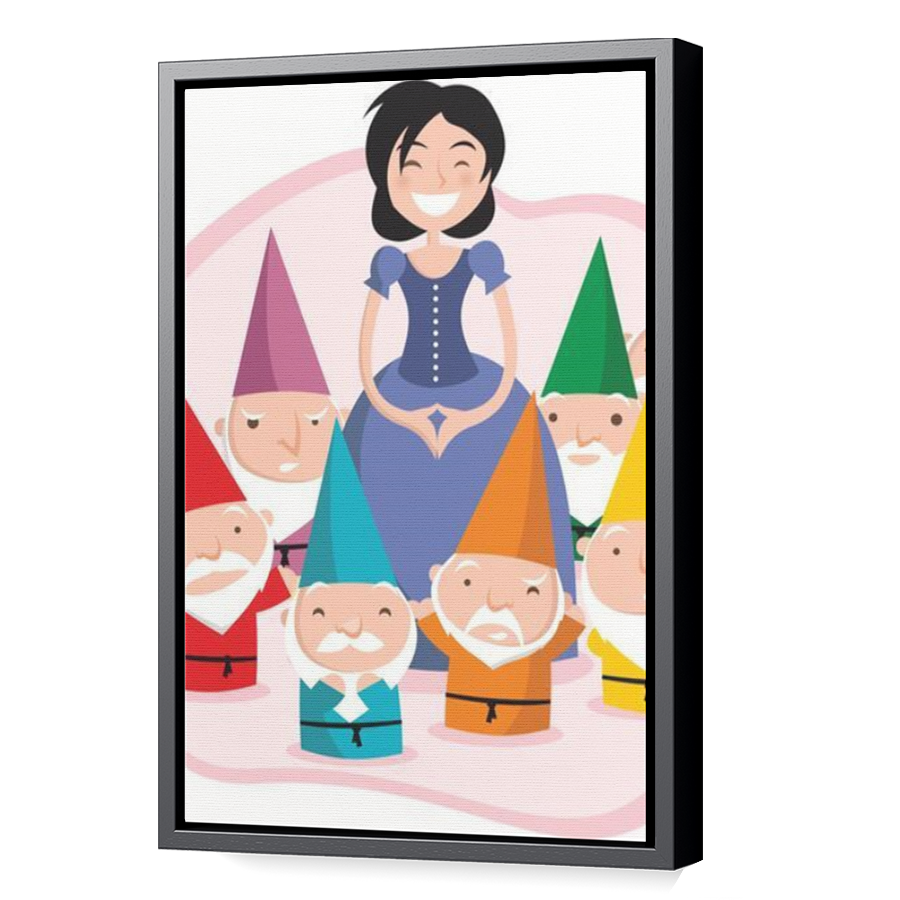 Thumbnail for Canvas - Black Floating Frame