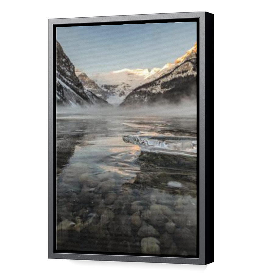 Thumbnail for Canvas - Black Floating Frame