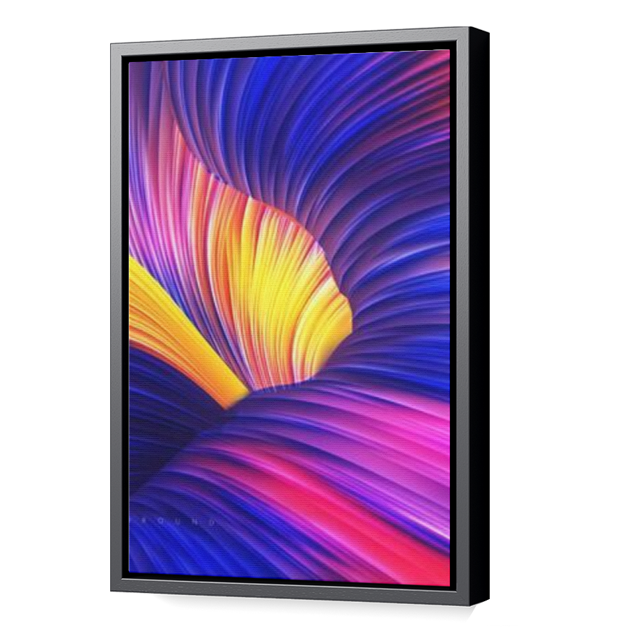 Thumbnail for Canvas - Black Floating Frame