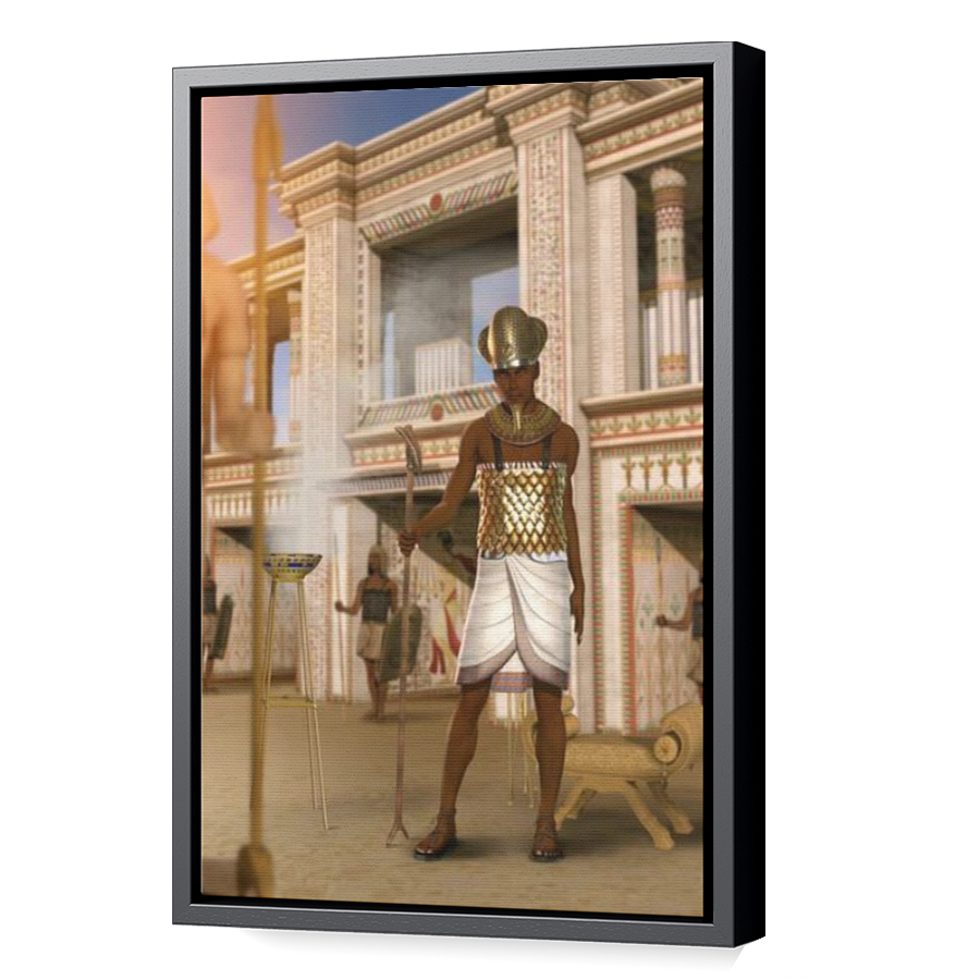 Thumbnail for Canvas - Black Floating Frame