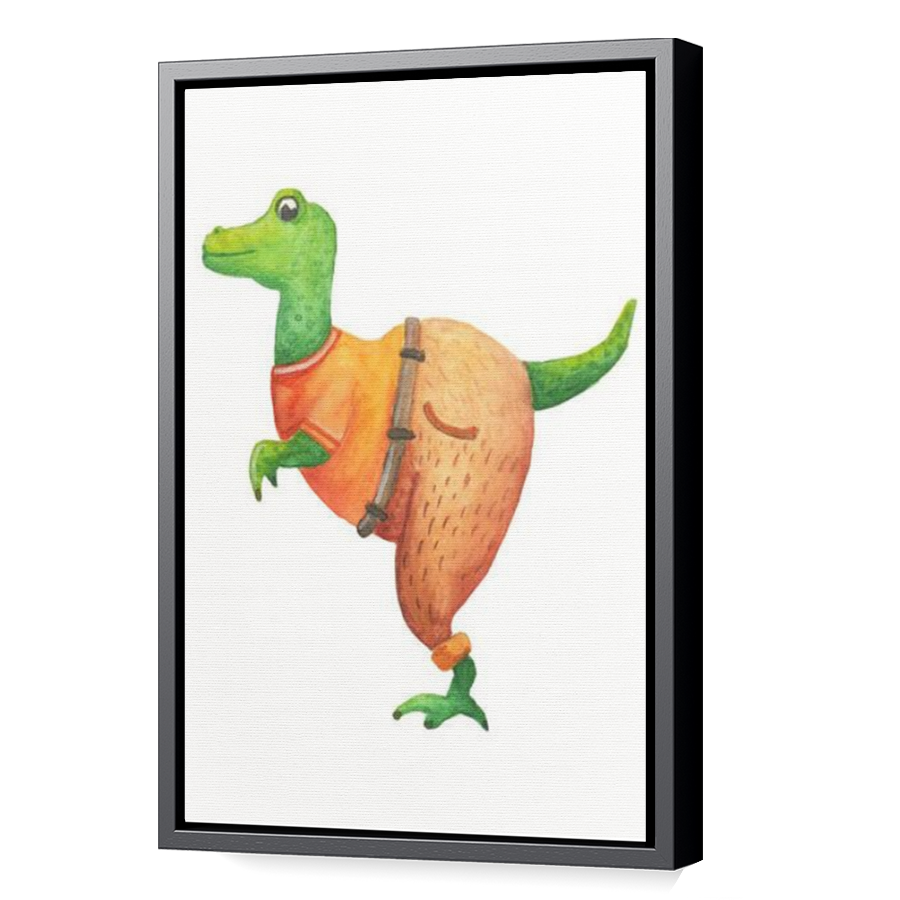 Thumbnail for Canvas - Black Floating Frame